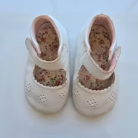 Zapatito Blanco 12cm