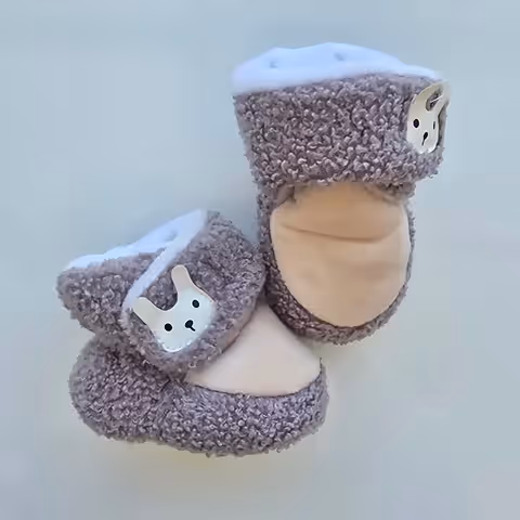 Zapatito Gris 11cm
