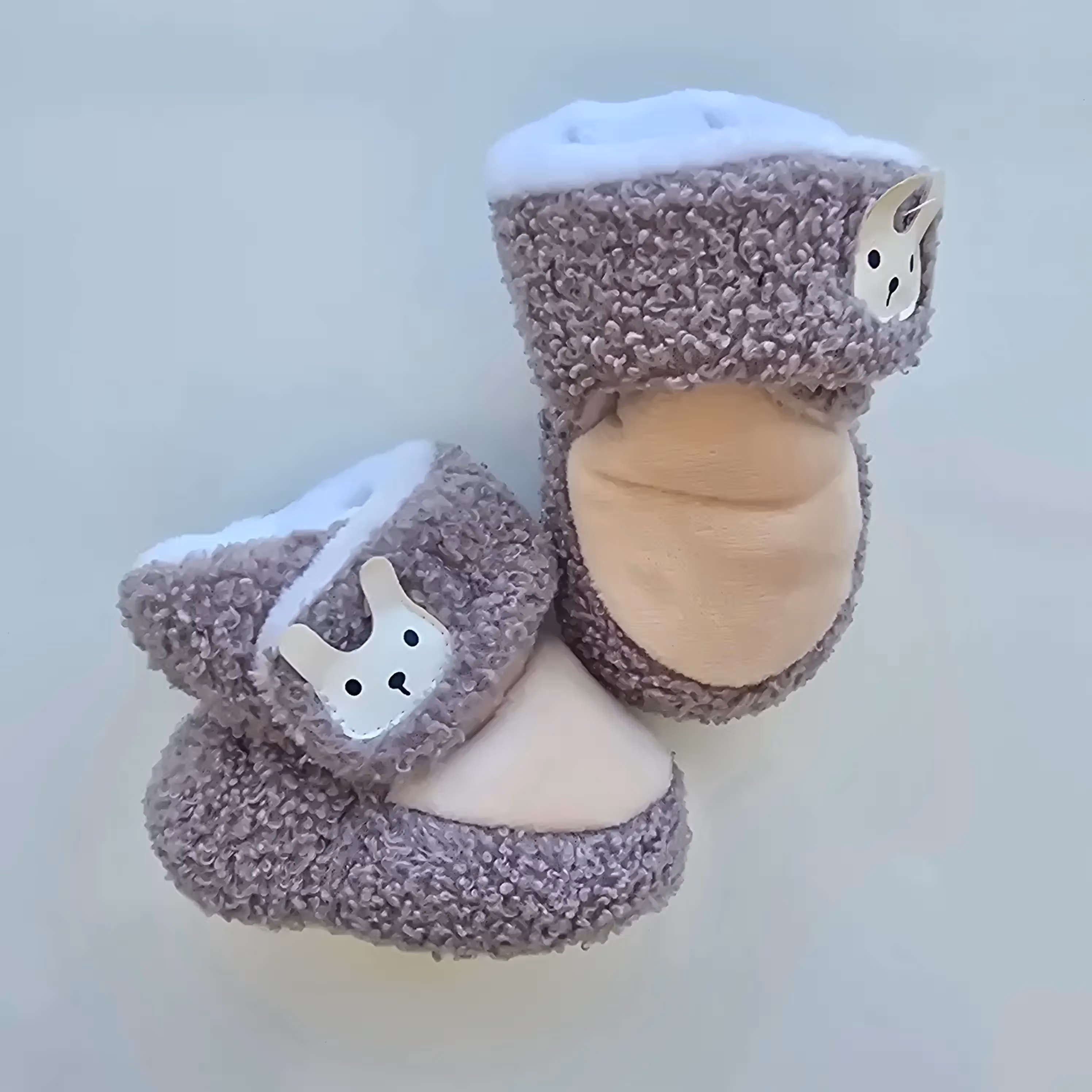 Zapatito Gris 11cm - 1