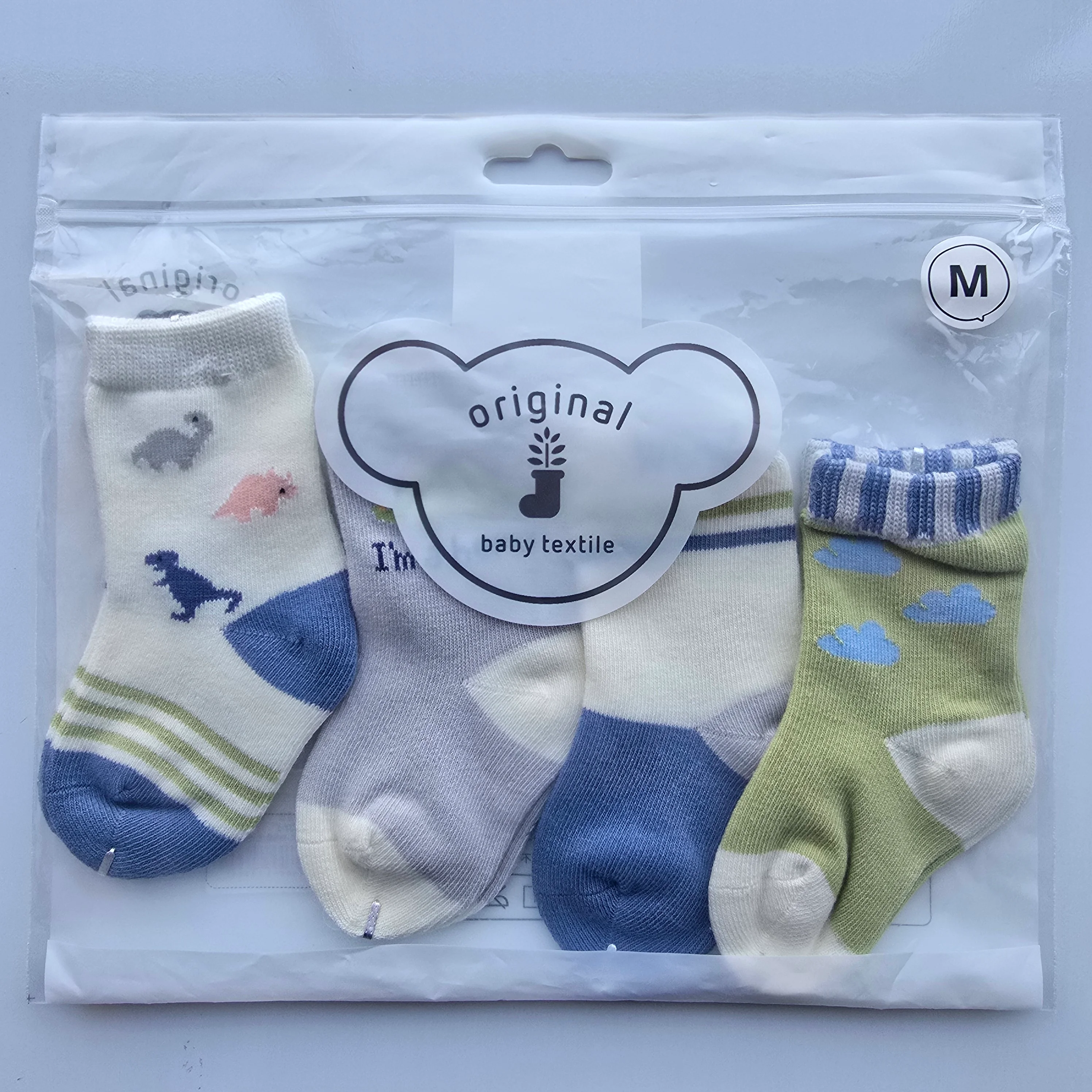 Pack X4 Medias de Dino 6-12M - 4