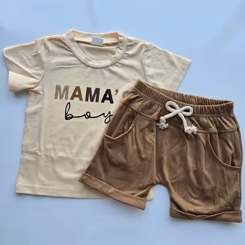 Remera+Short Mama's Boy