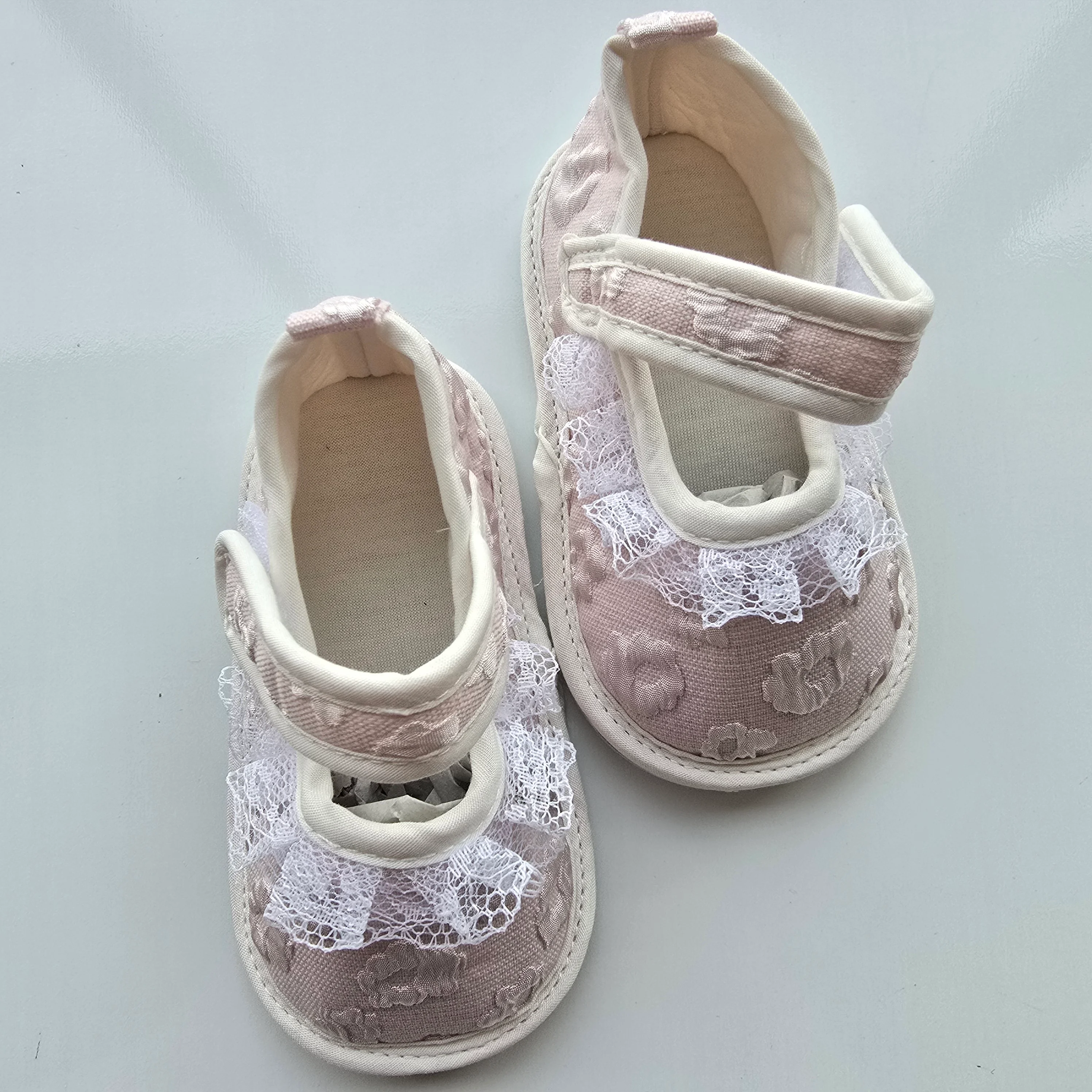 Chatita con encaje Rosa 13CM - 1