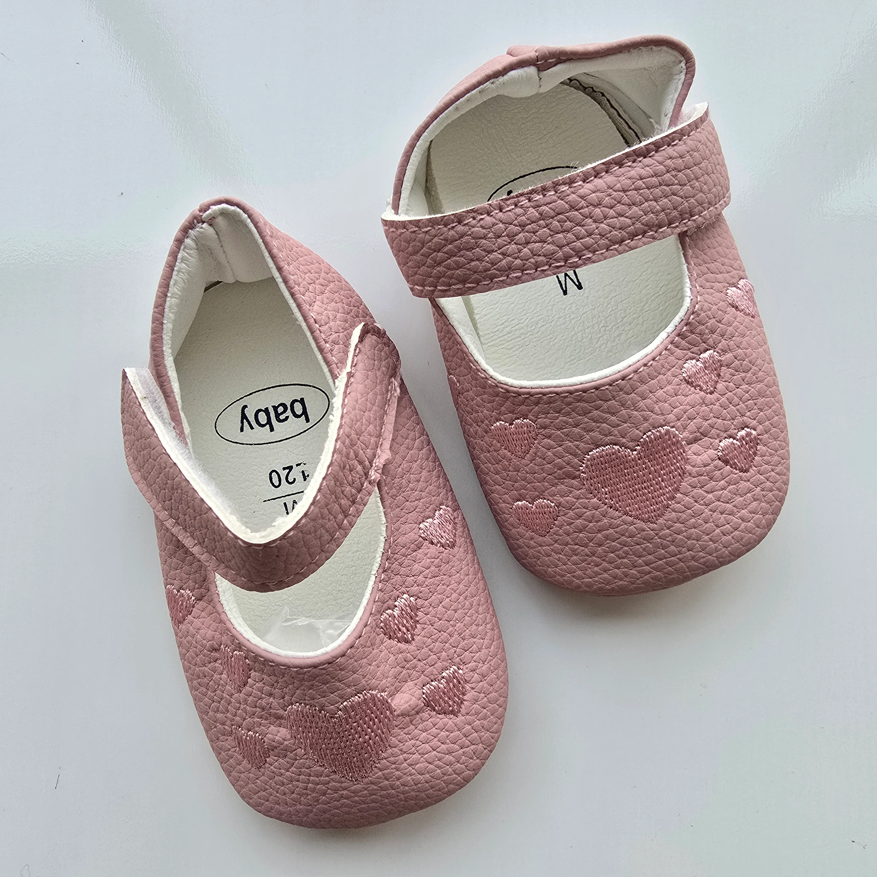 Chatita con bordado Rosa 12CM - 1