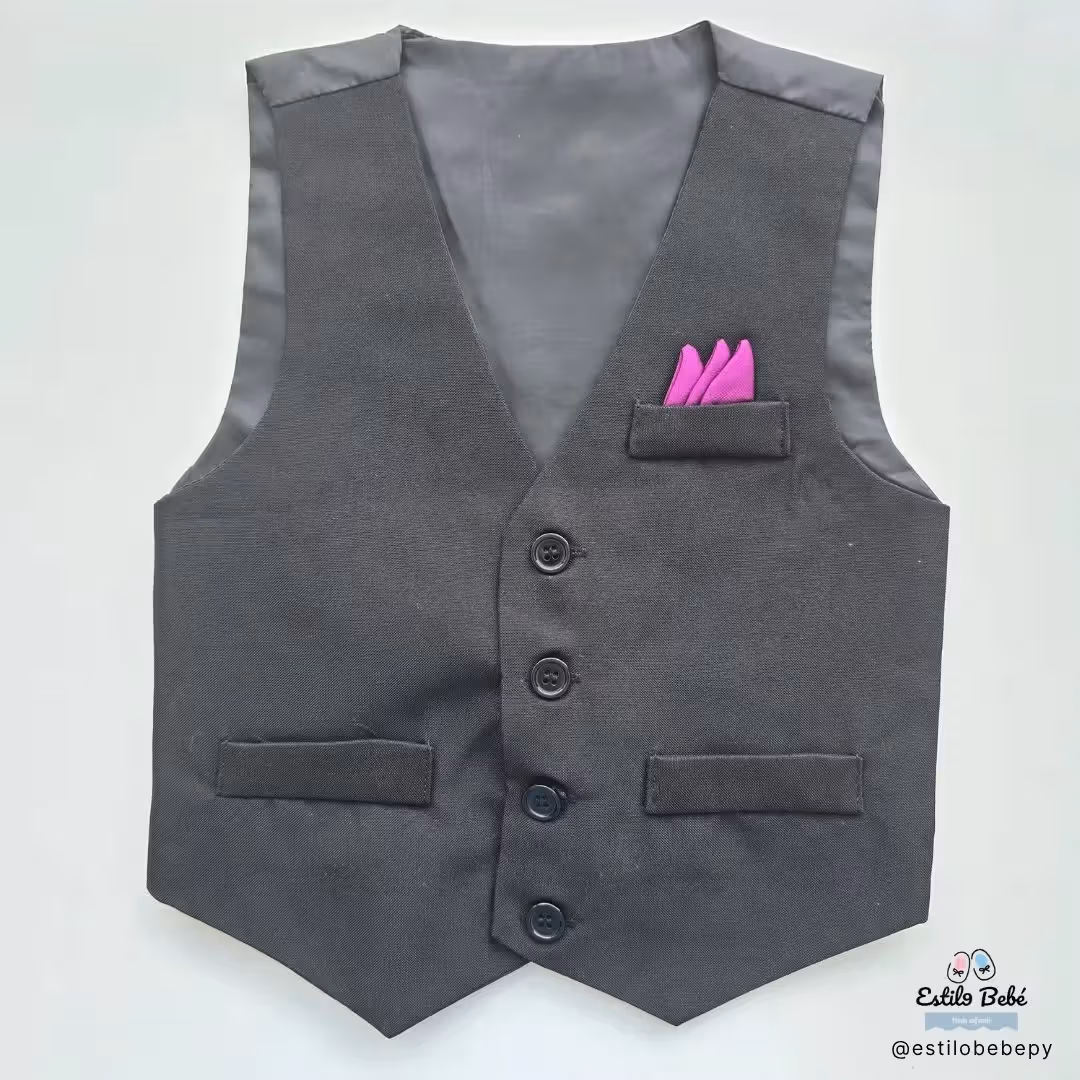 Chaleco de Gala Negro - 1