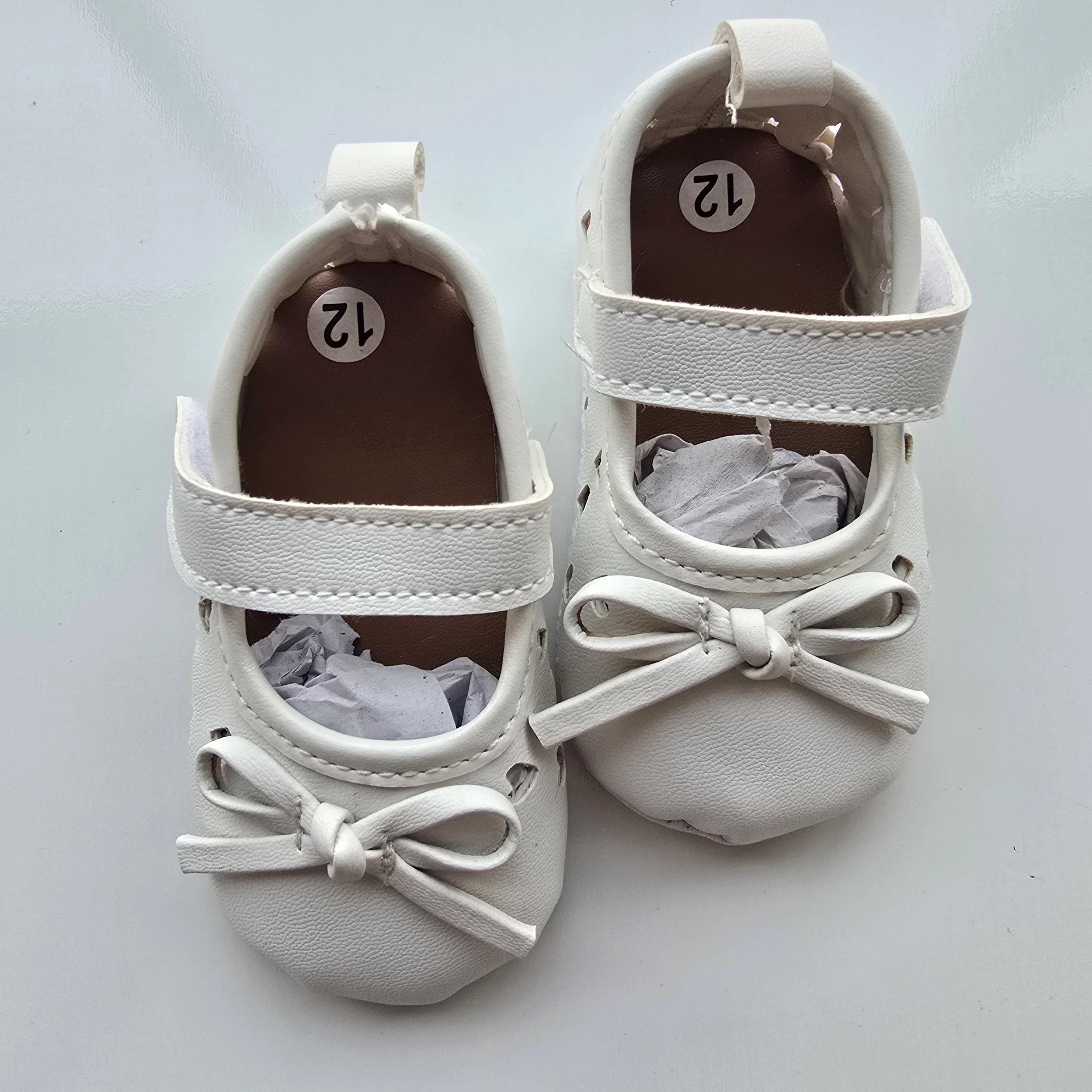 Chatita corazones y moño Blanco 12CM - 1
