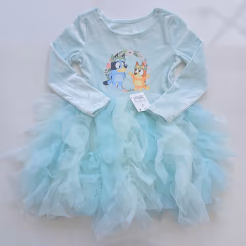 Vestido Bluey