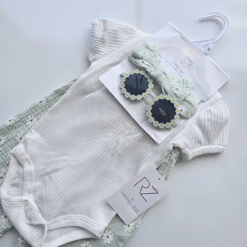 Set x 4 Piezas Margarita Verde - vista alternativa