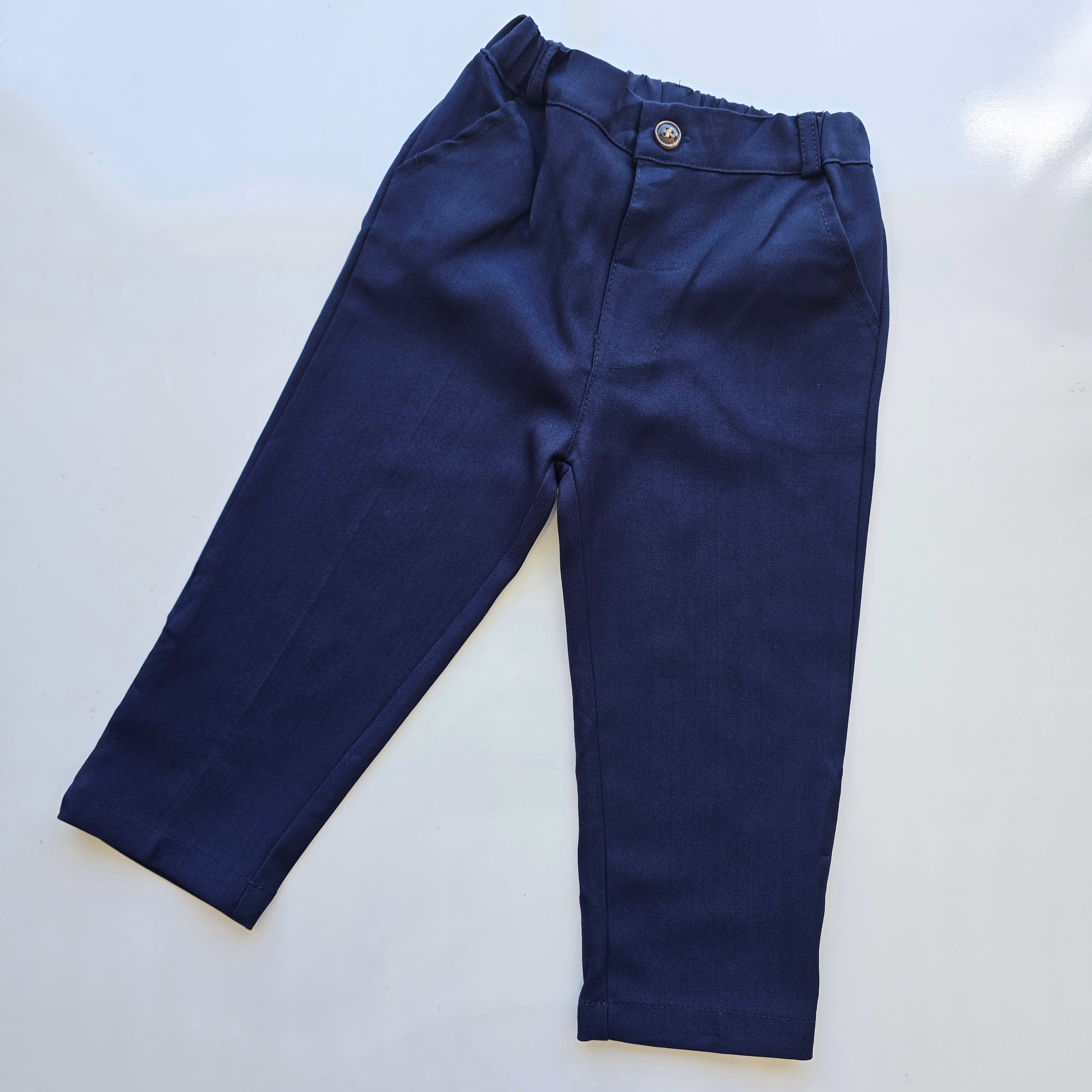 Pantalón de Vestir Azul - 1