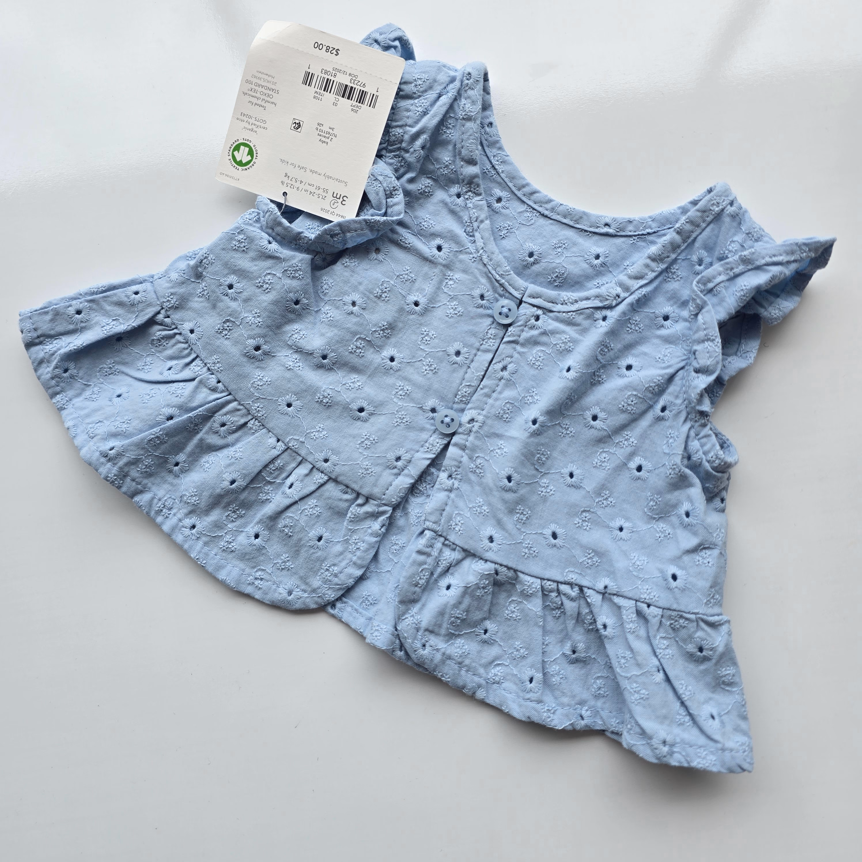 Conjunto Carter's Broderie - 3