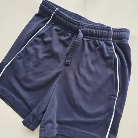 Short azul - vista alternativa