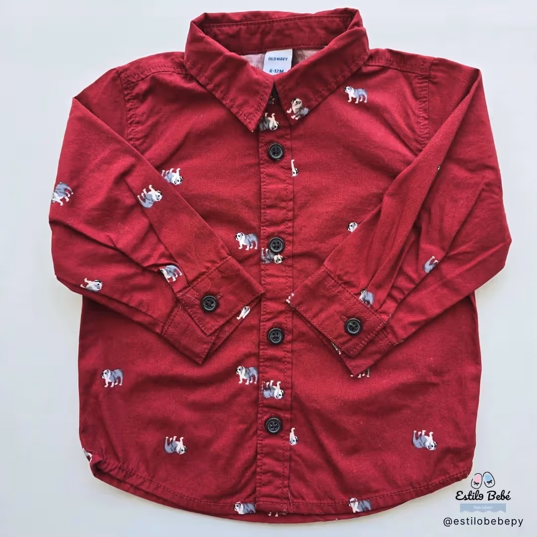 Camisa Old Navy 6-12M - 1
