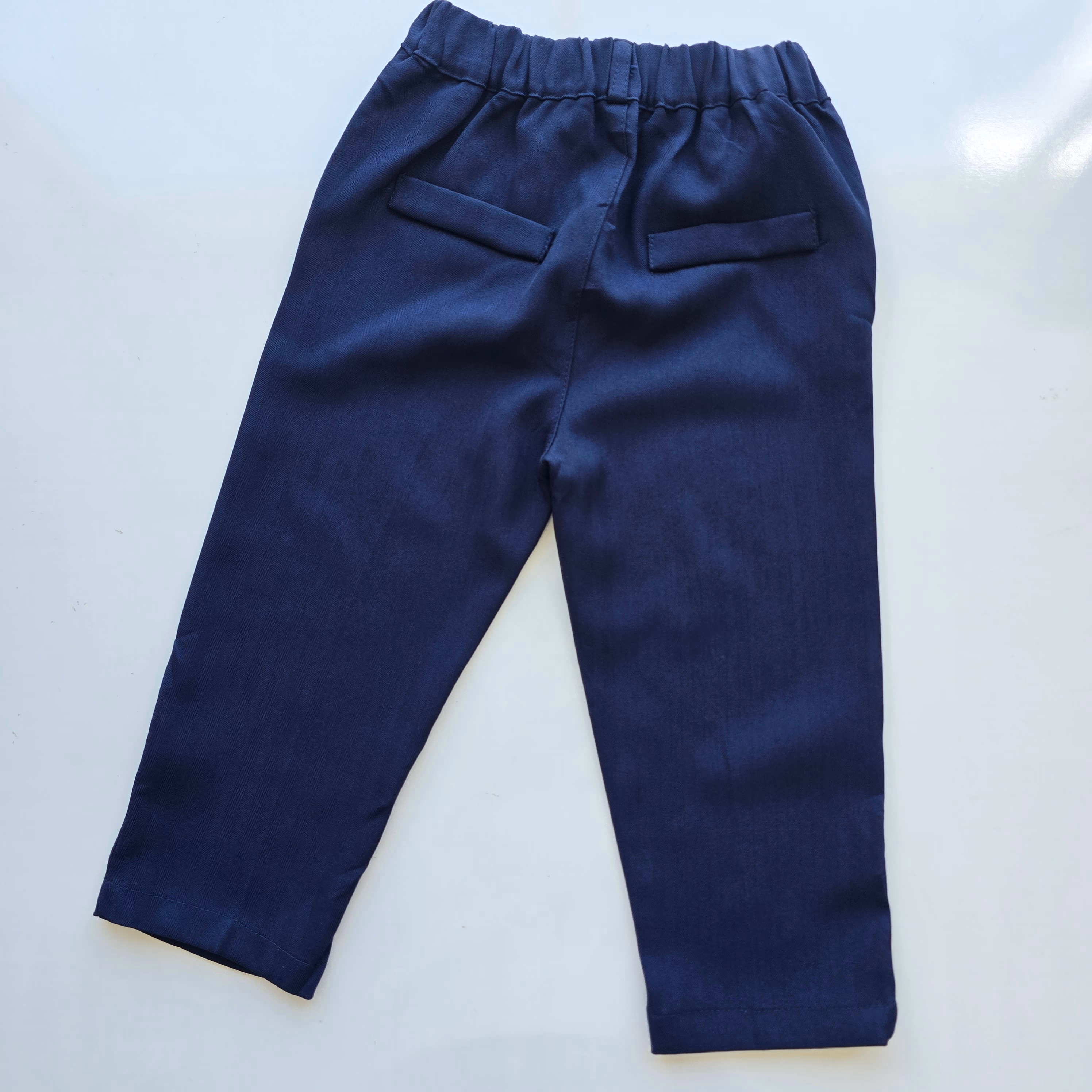 Pantalón de Vestir Azul - 3