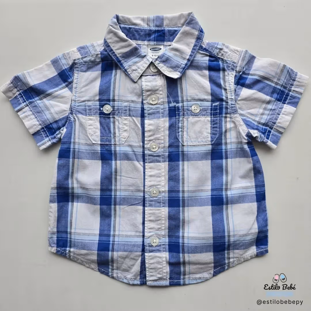 Camisa Old Navy 6-12M - 1