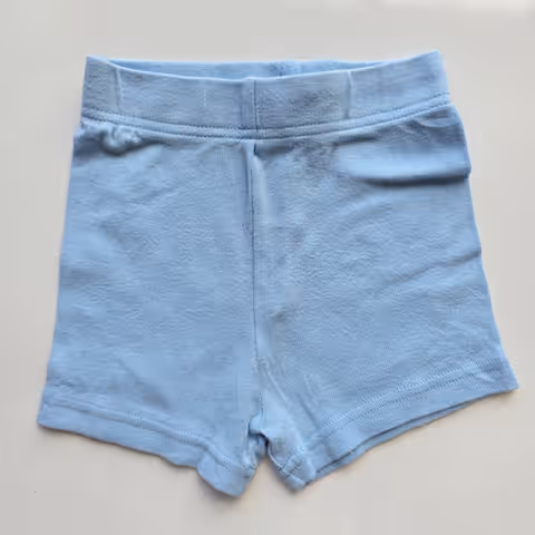 Short pijama celeste